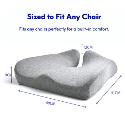 Car Seat Memory Foam Office Ergonomic Chair Cushion