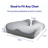 Car Seat Memory Foam Office Ergonomic Chair Cushion